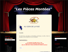 Tablet Screenshot of lespiecesmontees.com